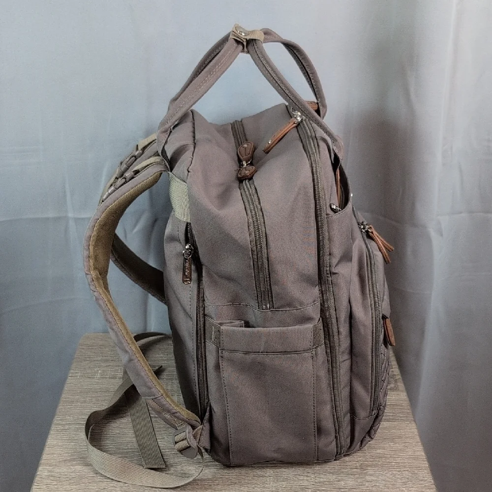 Elegant Quilted Brown Baby‎ Bag